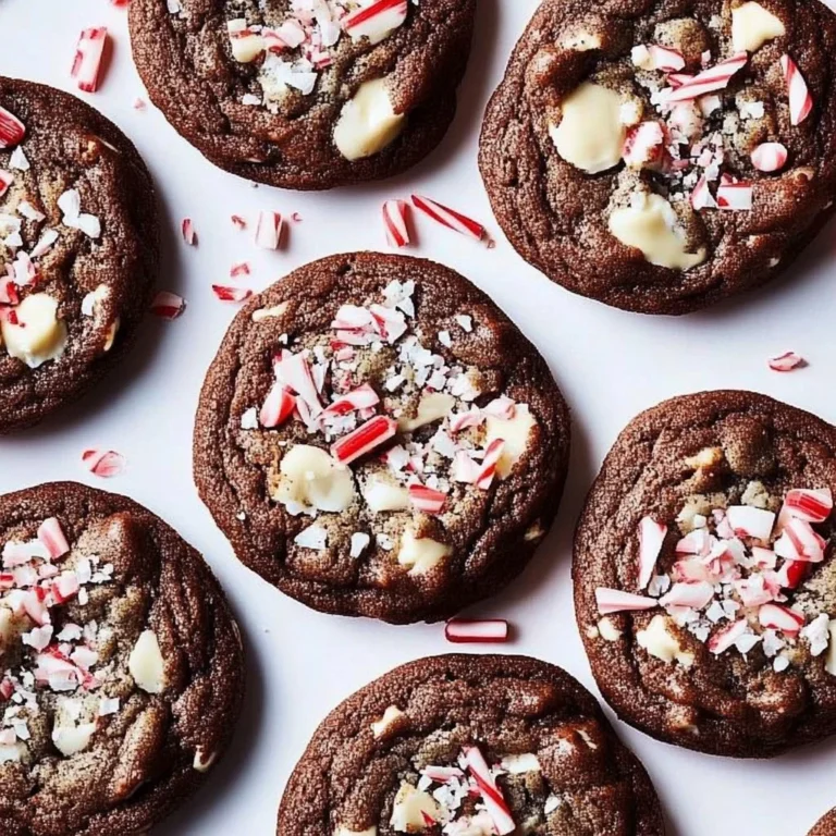 Deliciously festive cake mix peppermint bark cookies with crushed candy canes.