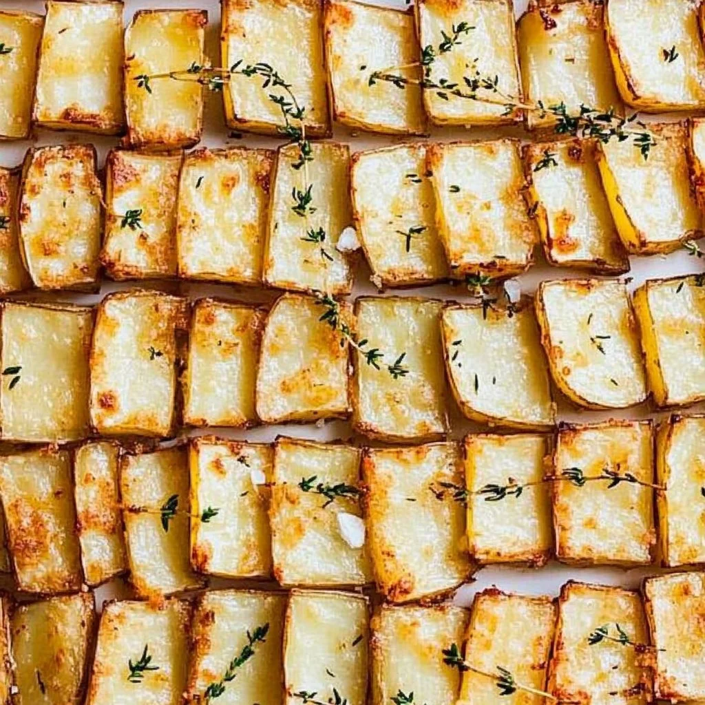 Crispy Domino Potatoes