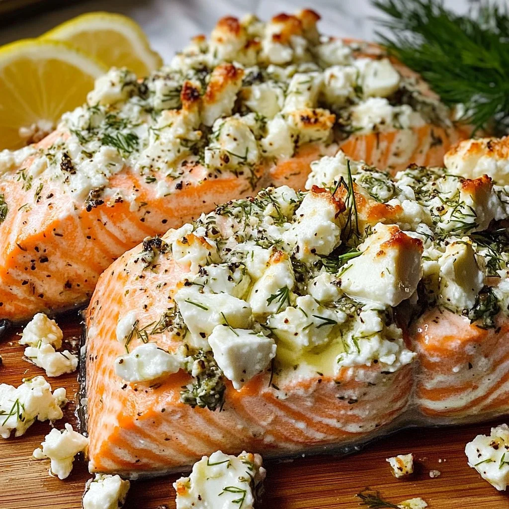 Feta & Herb-Crusted Salmon