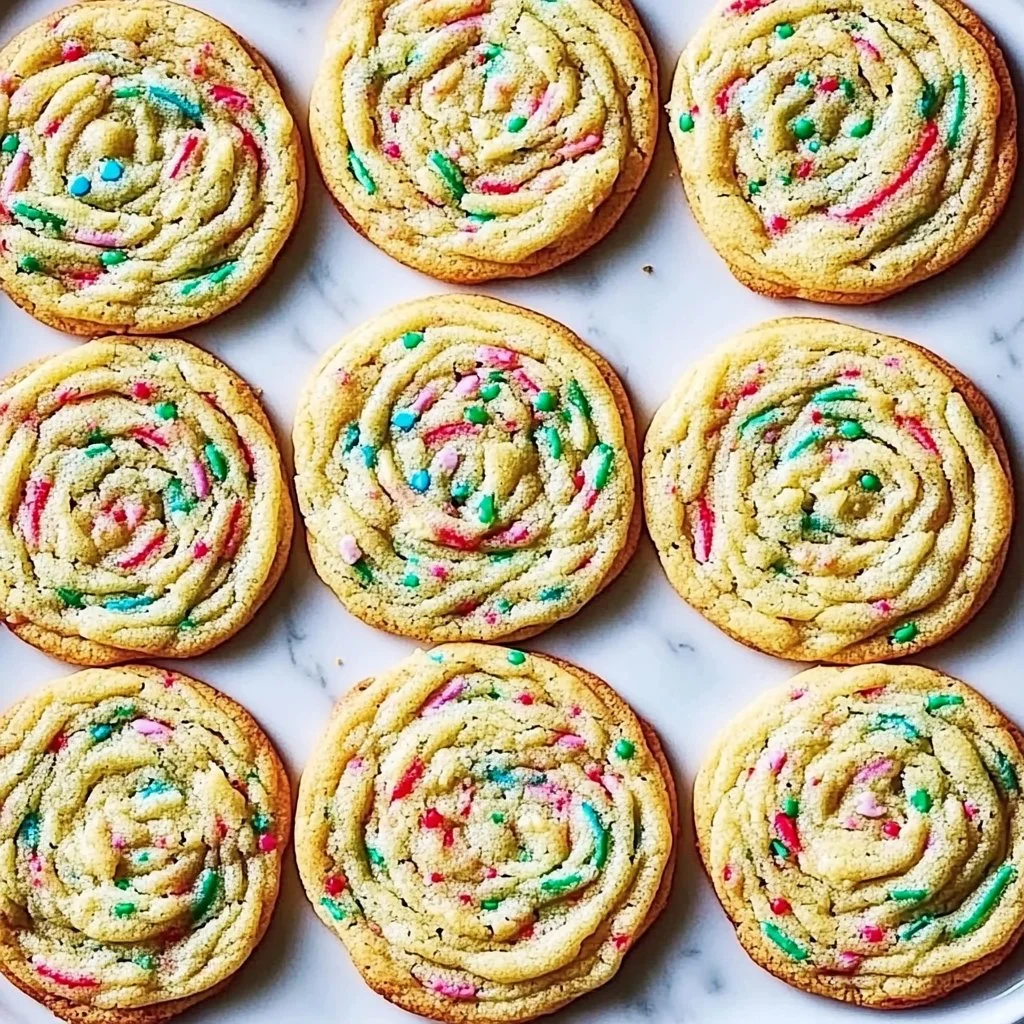 Pan-Banging Confetti Cookies