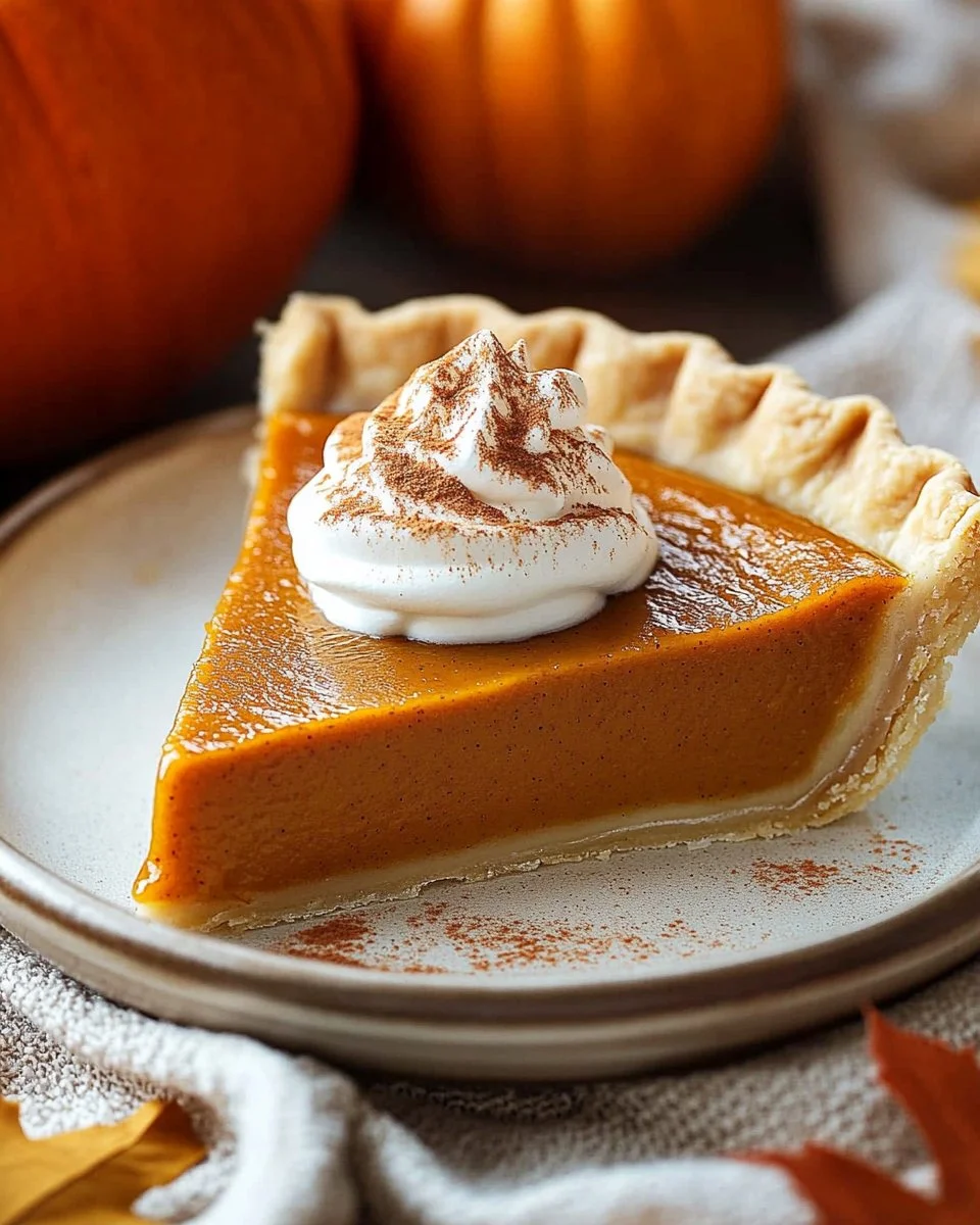 Classic Bourbon Pumpkin Pie