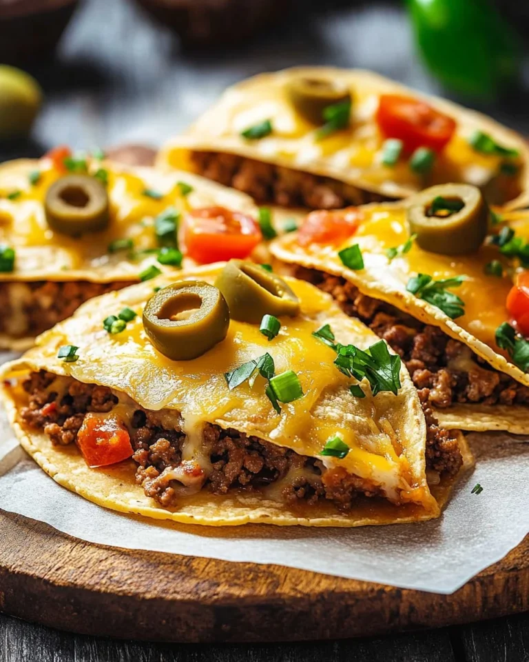 Delicious homemade copycat Taco Bell Mexican pizza recipe