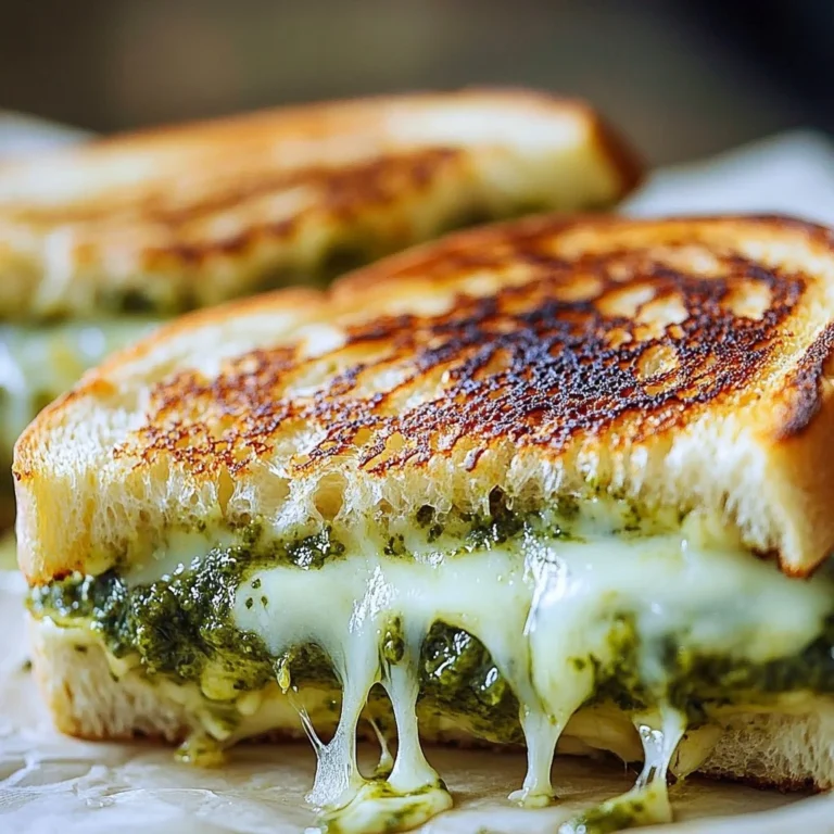 Green Goddess Grilled Cheese sandwich with fresh ingredients and herbs