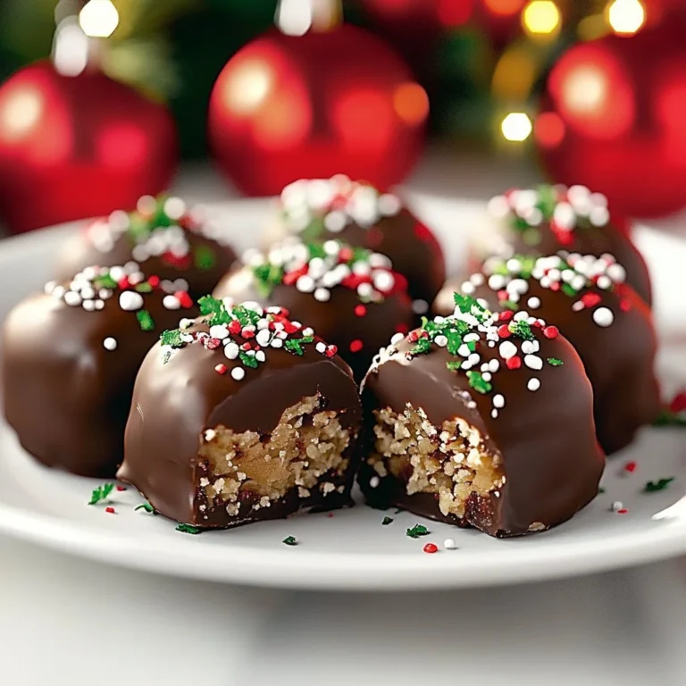 Homemade Holiday Hazelnut Crunch Truffles with Dark Chocolate and Sea Salt