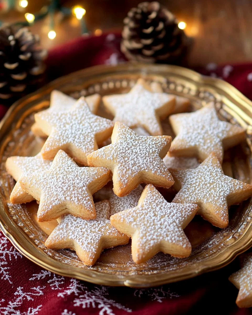 Leafy Crumbles (Mexican Shortbread Cookies)