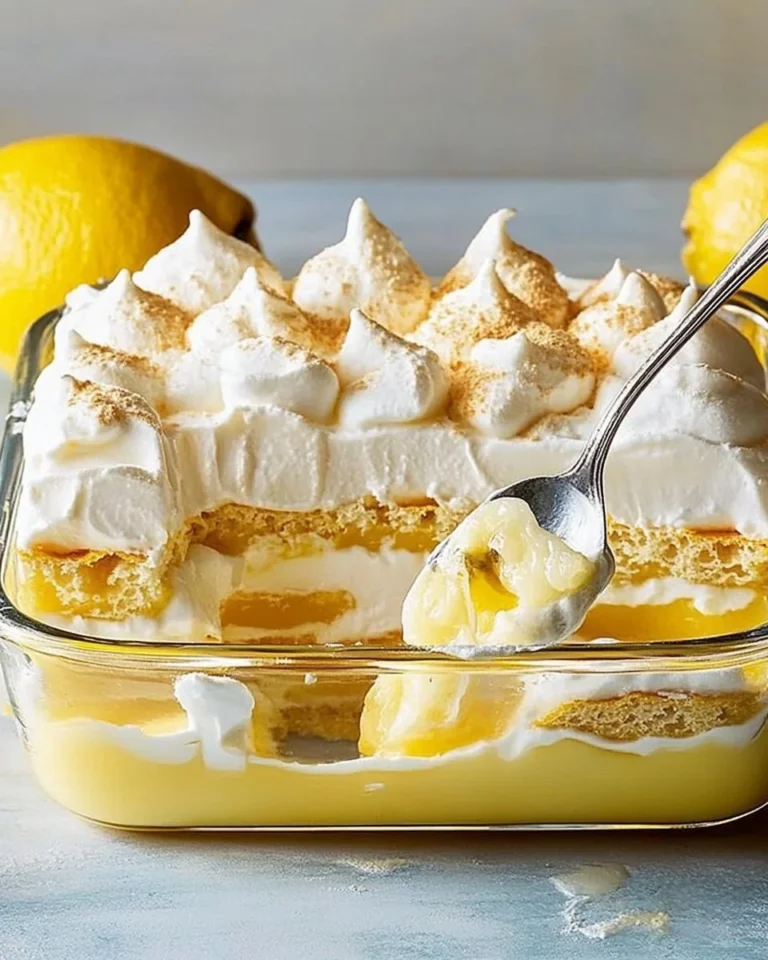 Slices of Limoncello Tiramisu topped with zest and mint leaves on a white plate.