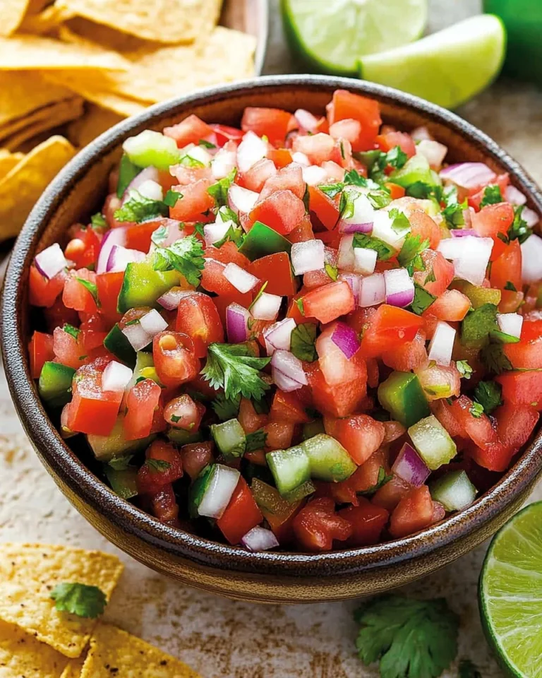 Jar of Rooster's Beak Salsa with fresh ingredients