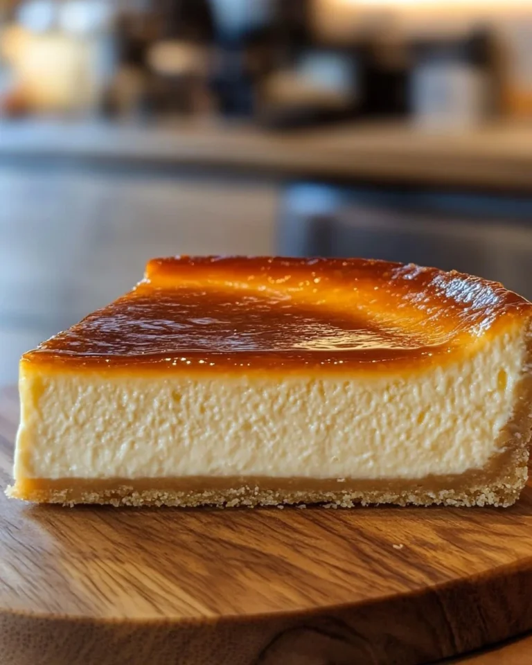 Delicious salted caramel cheesecake topped with caramel drizzle and sea salt flakes