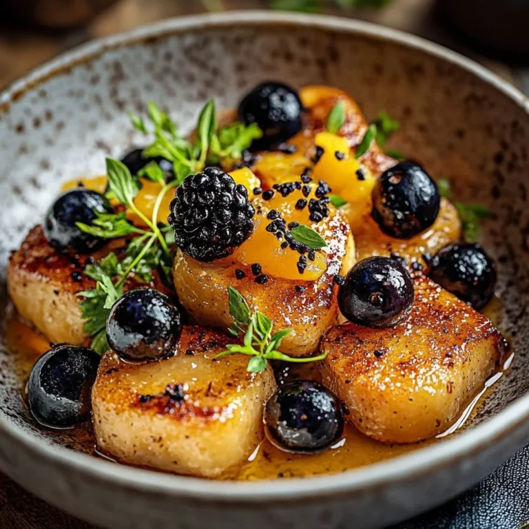 Sweet and tangy glazed salmon dish served with colorful roasted vegetables