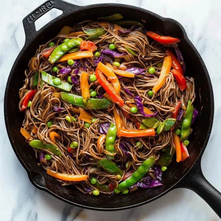 Delicious Veggie Teriyaki Stir-Fry with Noodles served in a bowl
