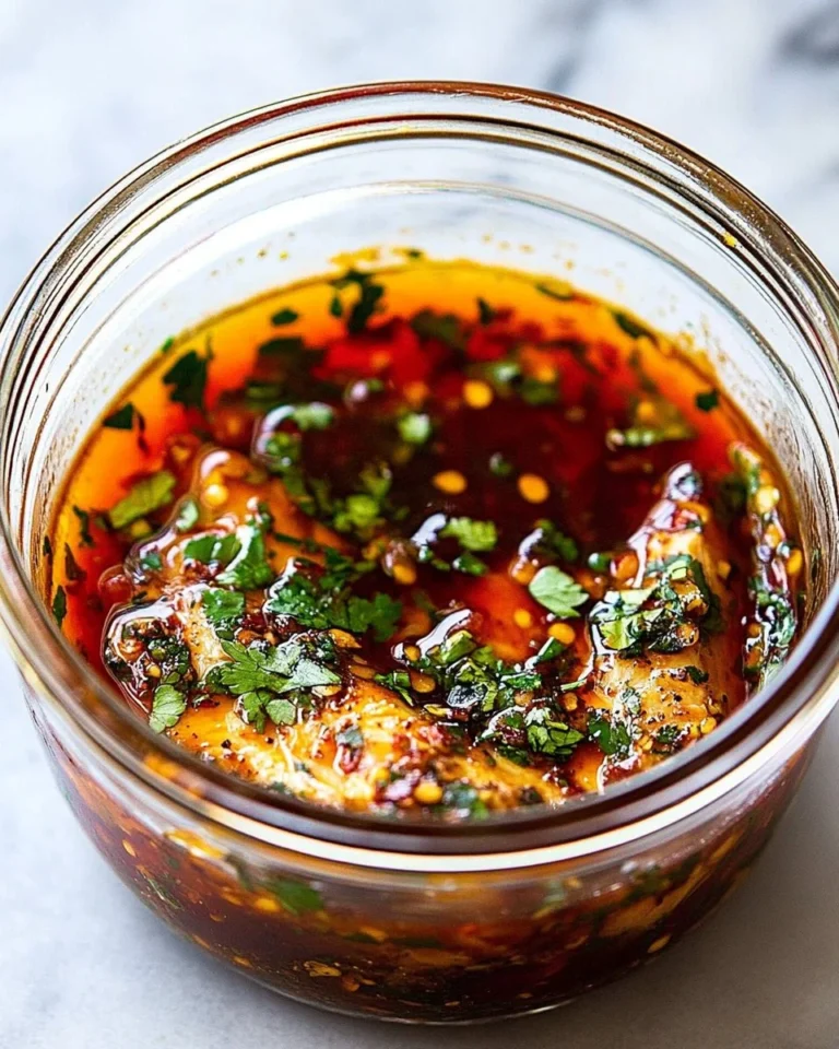 Zesty Mexican chicken marinade in a bowl, perfect for marinating chicken