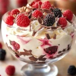 A bowl of Ambrosia fruit salad showcasing vibrant colors and textures.