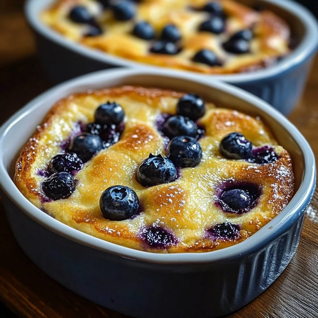 Blueberry Buttermilk Pancake Casserole