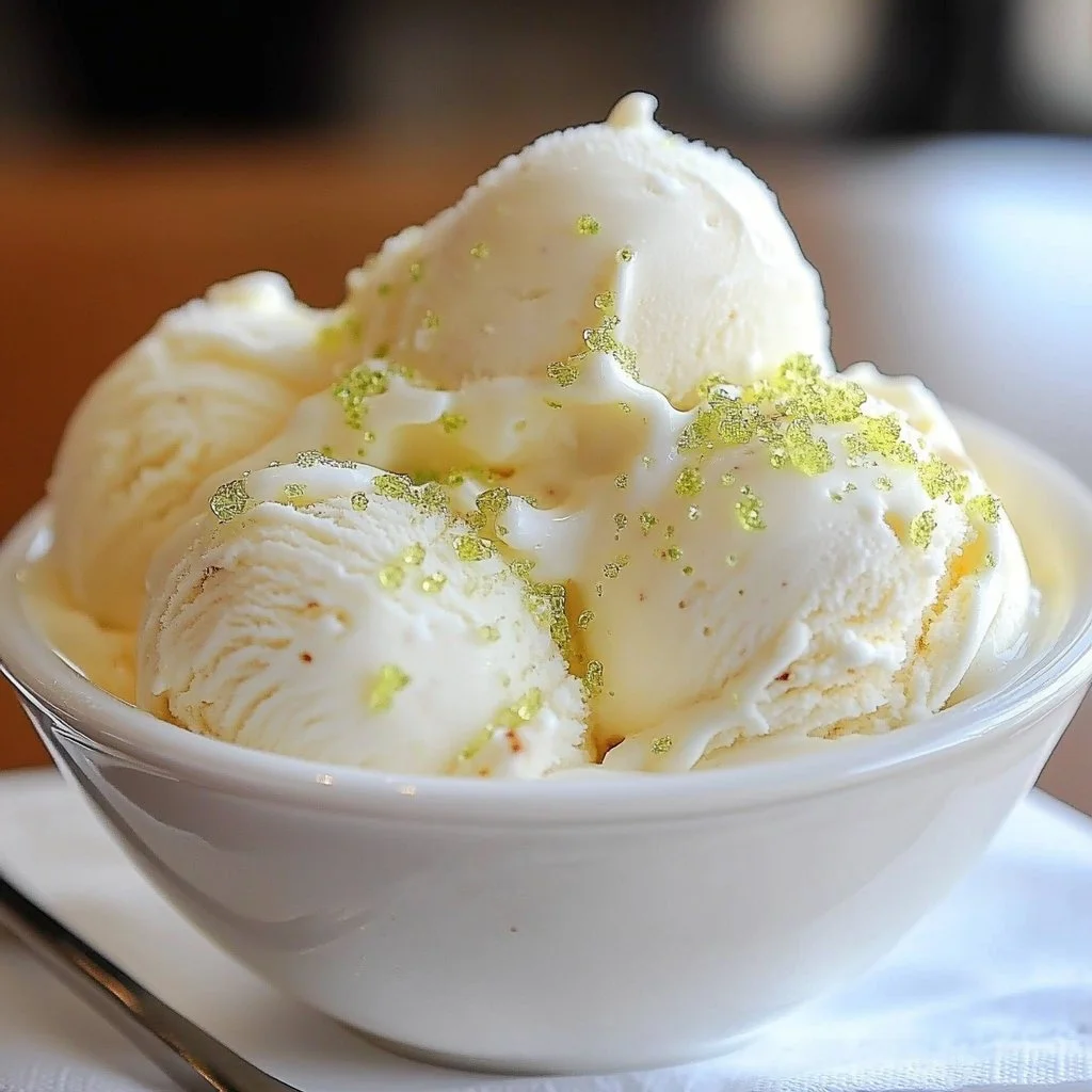 Easy Homemade Key Lime Pie Ice Cream