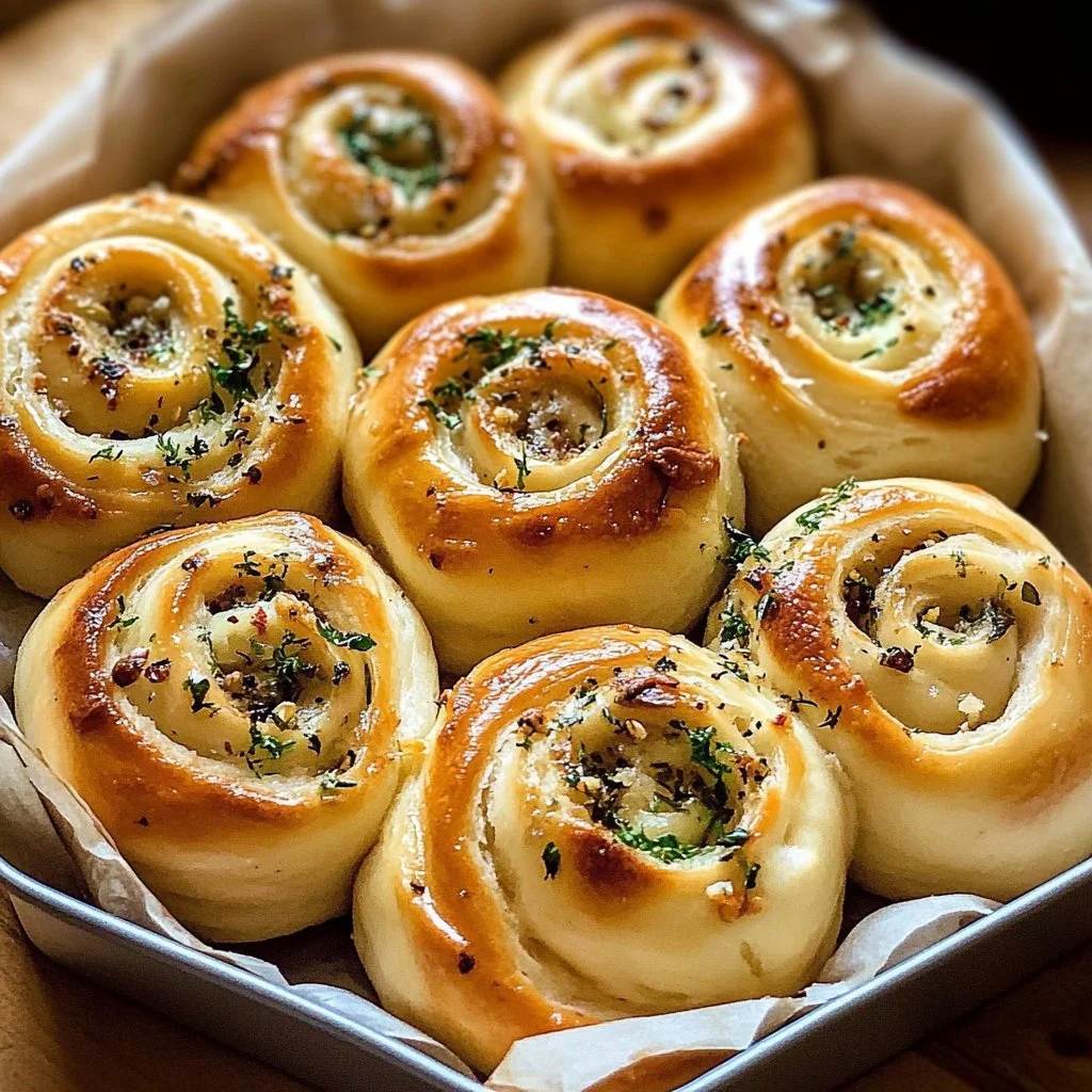 Irresistible Herb & Garlic Swirl Rolls: Your New Favorite Homemade Bread
