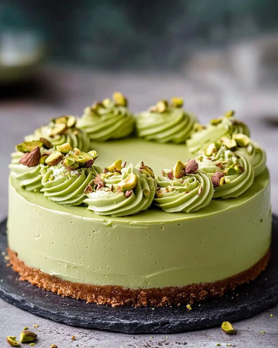Pistachio Cheesecake